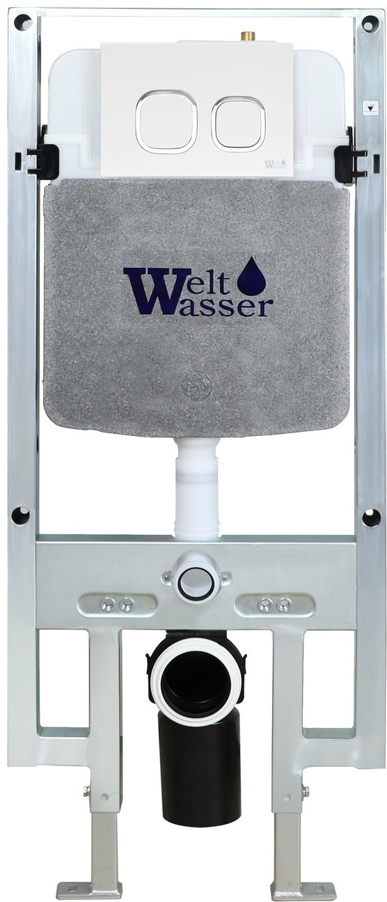 WeltWasser унитаз с инсталляцией GELBACH 041 MT-GR, санфаянс купить,NaN