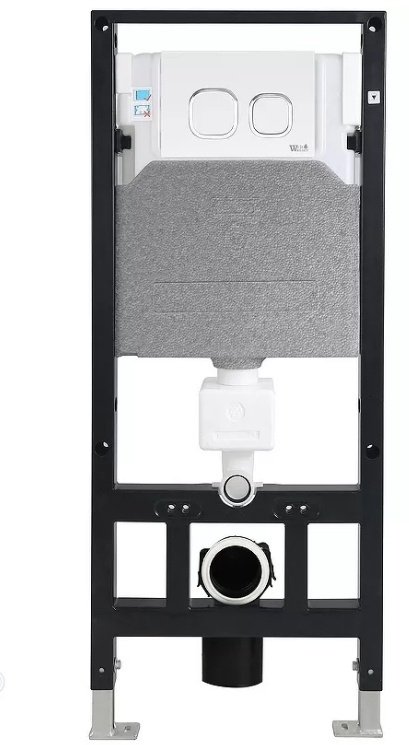 WeltWasser унитаз с инсталляцией ROTBACH 004 GL-WT, санфаянс