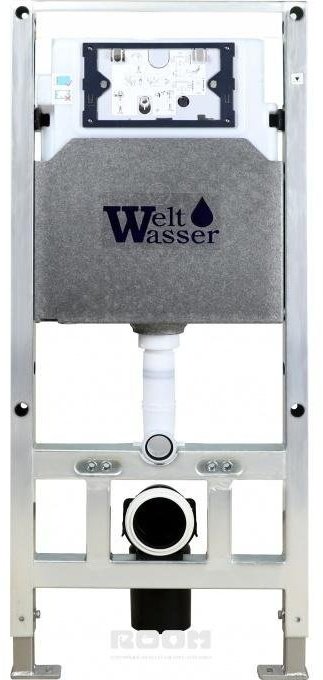 WeltWasser унитаз с инсталляцией JECKENBACH 004 GL-WT, санфаянс