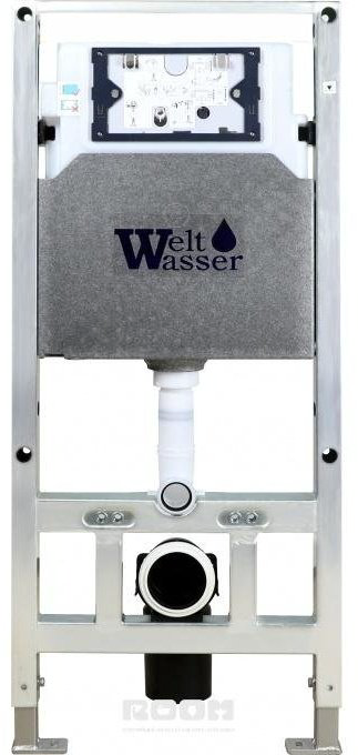 WeltWasser унитаз с инсталляцией JECKENBACH 004 GL-WT, санфаянс купить,367300
