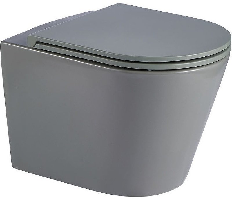 Унитаз WeltWasser AS497ST23 с инсталляцией серый