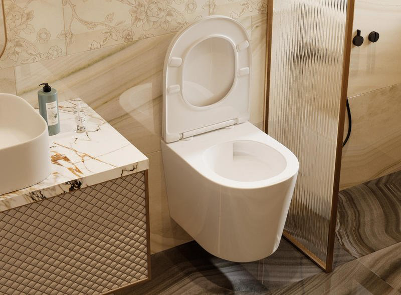 Унитаз Abber Bequem AC1102T белый купить,129400