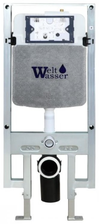 Унитаз WeltWasser Telbach 004 GL-WT с инсталляцией белый купить,NaN