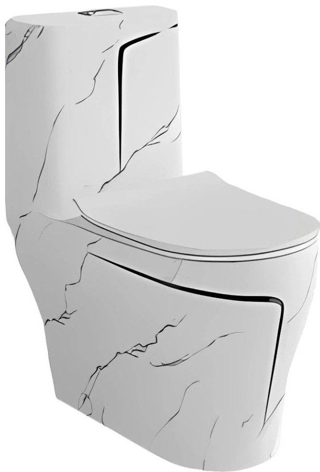 Унитаз-моноблок Saniteco YHJ-8025 белый