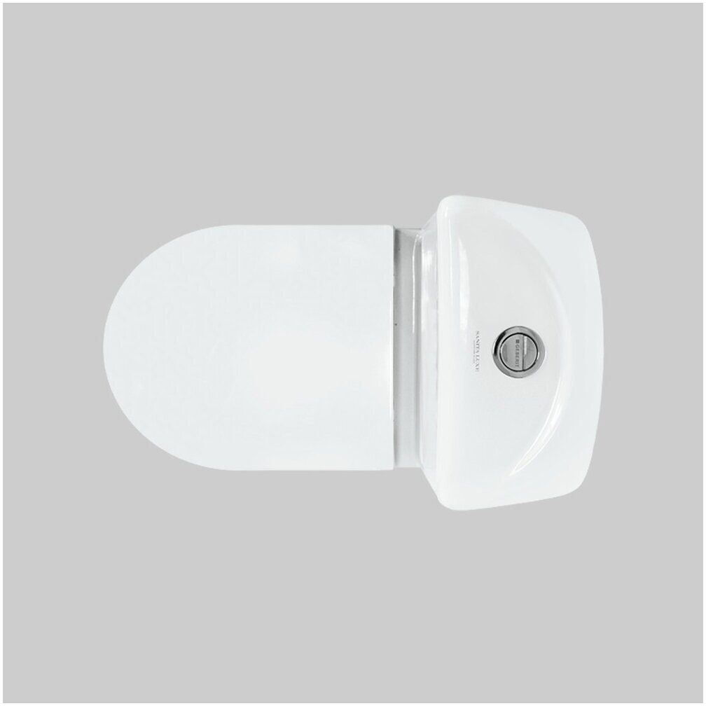 Унитаз-компакт Sanita Luxe BSTSLCC04020522 белый купить,117500