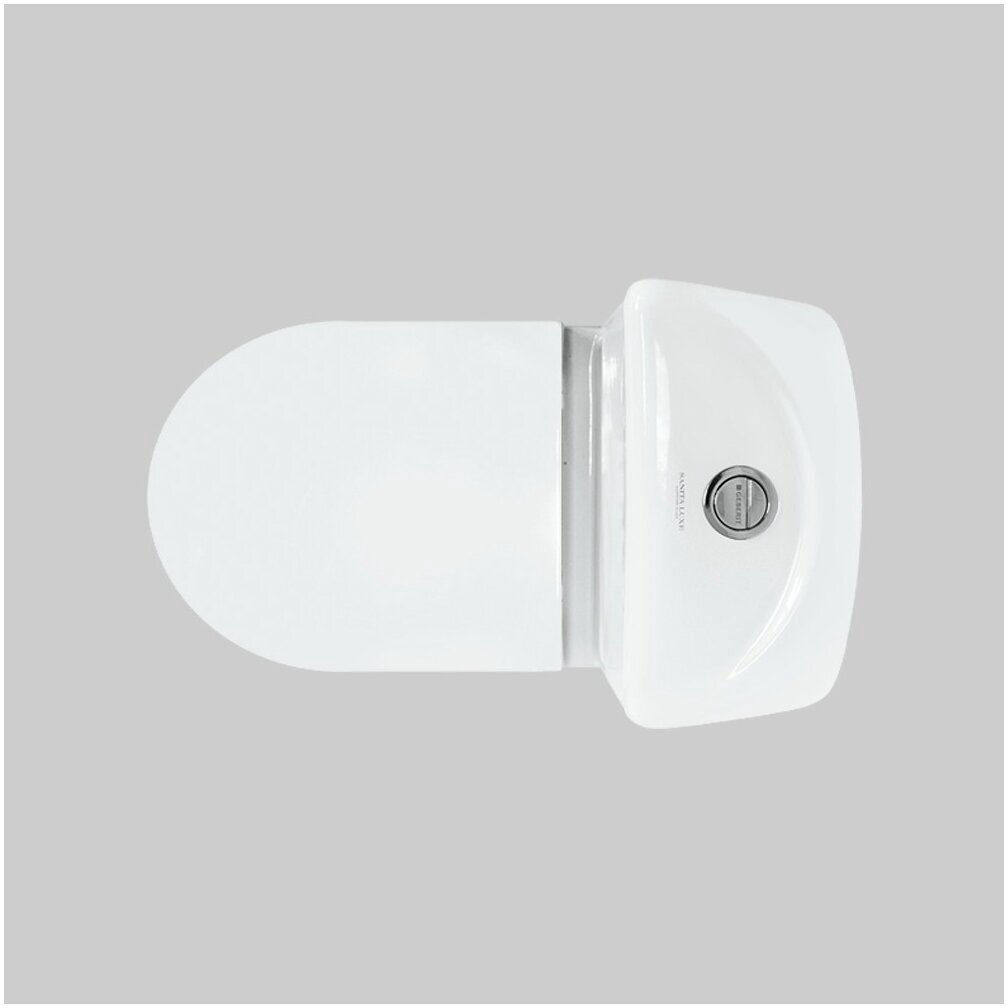 Унитаз-компакт Sanita Luxe BSTSLCC04020522 белый купить,117500