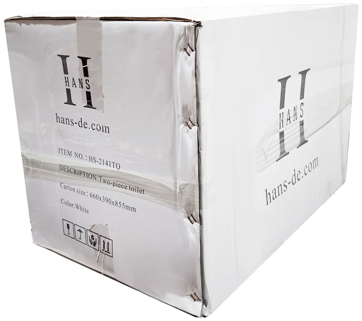 Унитаз Hans HS-2141TQB белый