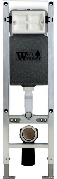 Унитаз WeltWasser Baarbach AB350ST1 с инсталляцией белый купить,NaN