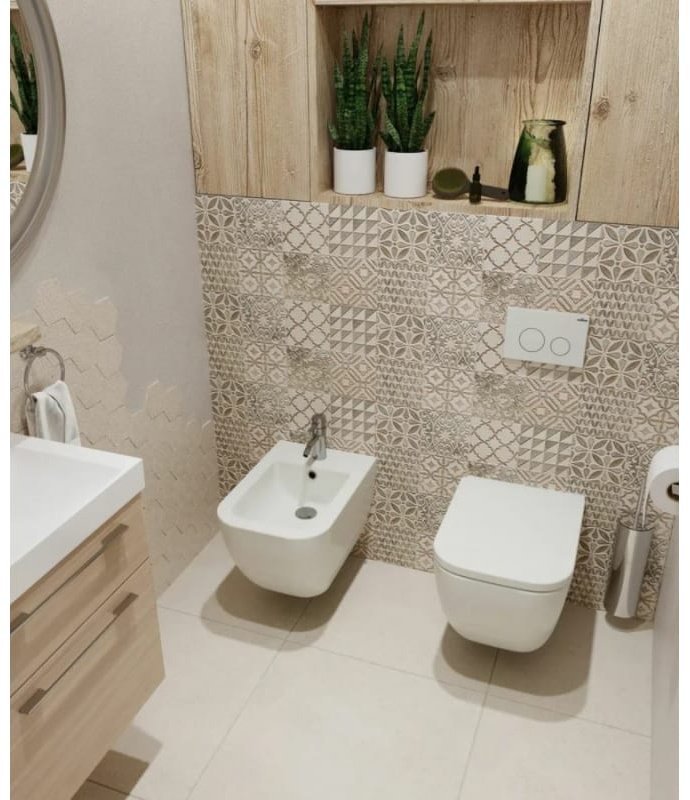 Унитаз Lavinia Boho 77040068 с инсталляцией белый