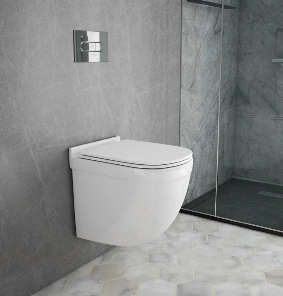 Унитаз Jaquar Solo SLS-WHT-6953BIUFSM белый