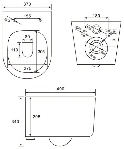 Унитаз Iddis Stone STORDSEi25 