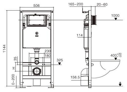 WeltWasser унитаз Erlenbach 004 GL-WT, санфаянс - ForteMarket WeltWasser унитаз Erlenbach 004 GL-WT, санфаянс купить,315200
