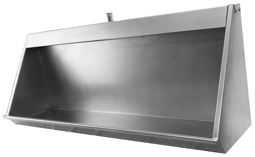 Тругор писсуар ПКА 1600 мм прав, металл