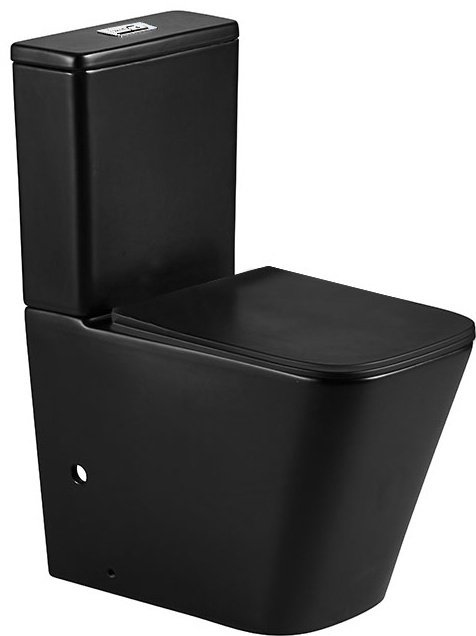 Унитаз-компакт WeltWasser WW Gelbach GELBACH 001 XL MT-BL черный