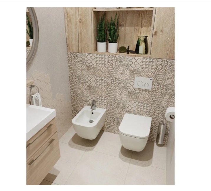 Lavinia Boho биде 77070254, санфарфор