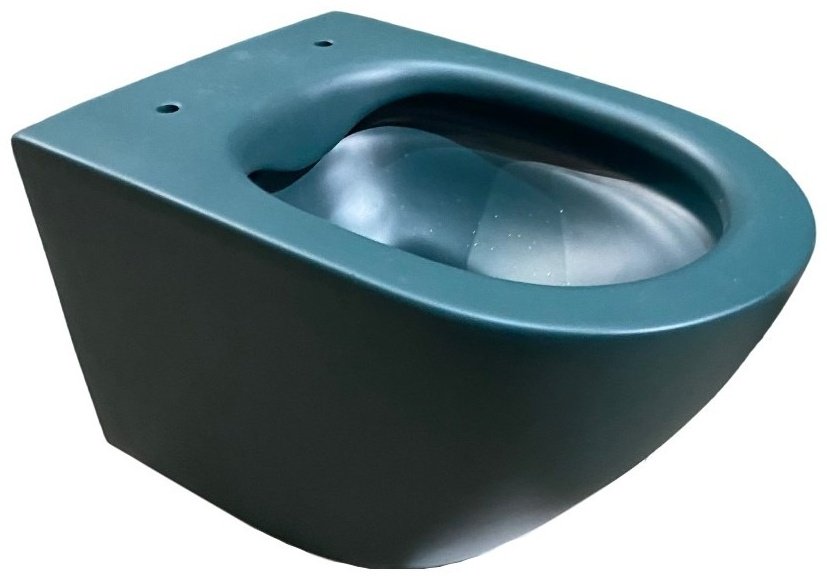 YHJ-004 Унитаз подвесной (матовый зеленый)