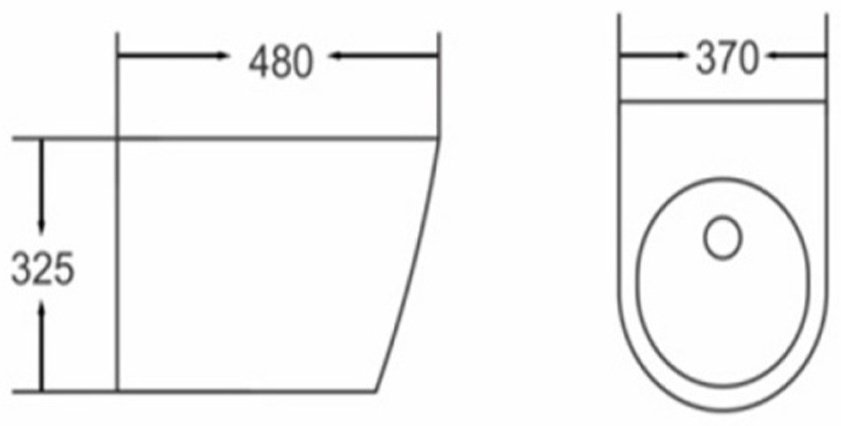 SANTOP биде ST-0501, санфарфор купить,0