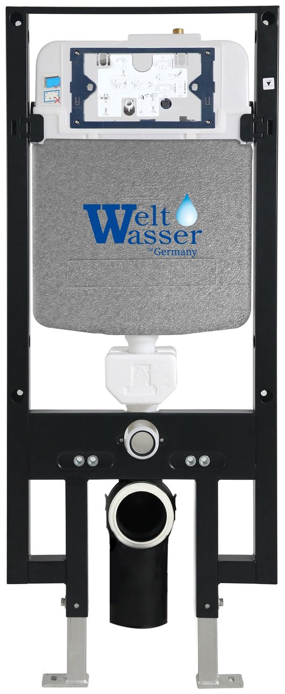 WeltWasser унитаз с инсталляцией SALZBACH 043 GL-WT, санфаянс купить,278500