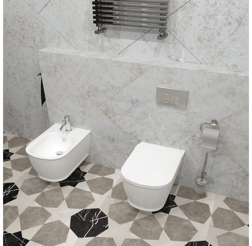 Биде Lavinia Boho 77070253 белое купить,NaN