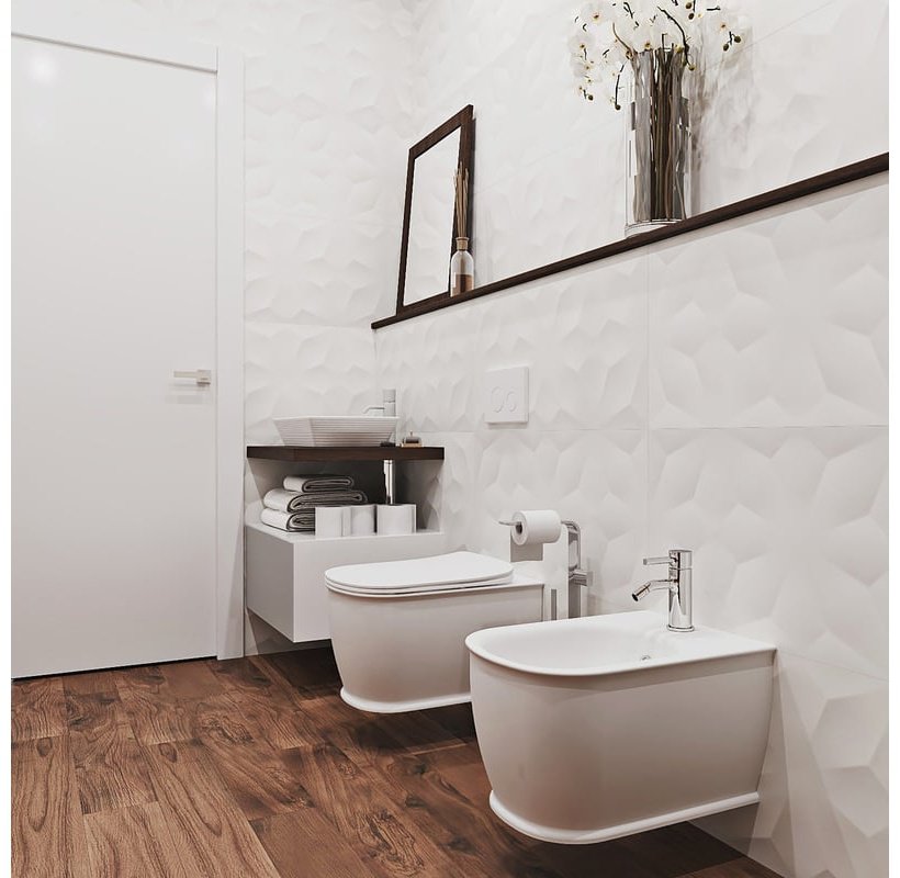 Биде Lavinia Boho 77070253 белое купить,NaN