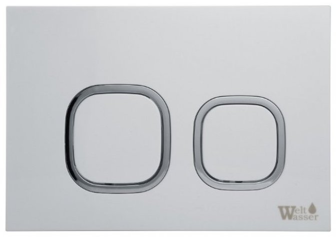 WeltWasser унитаз с инсталляцией TELBACH 004 GL-WT, санфаянс