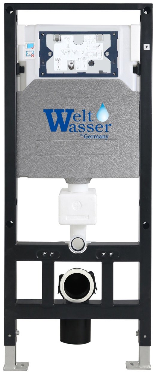 WeltWasser унитаз с инсталляцией MERZBACH 043 GL-WT, санфаянс