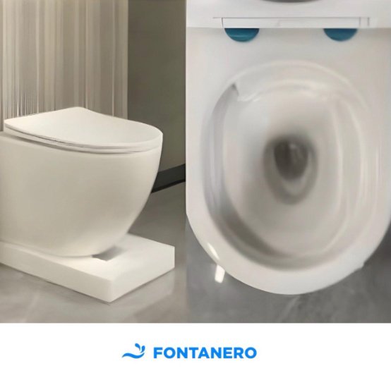 Унитаз Saniteco Tornado UF M213 белый