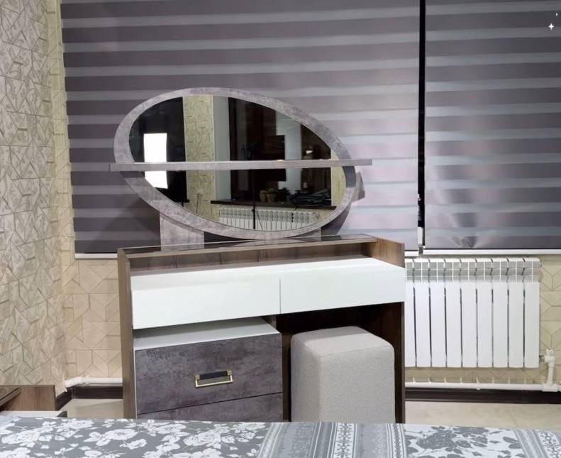 Гарнитур Elegant Спальный гарнитур Рамона 6Д 180х200см белый-цемент купить,NaN
