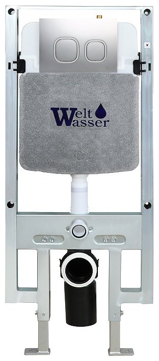 WeltWasser унитаз с инсталляцией NESENBACH 004 GL-WT, санфаянс купить,0