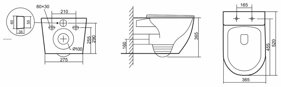 Triton унитаз с инсталляцией Verso VO-1832 , санфарфор купить,269600