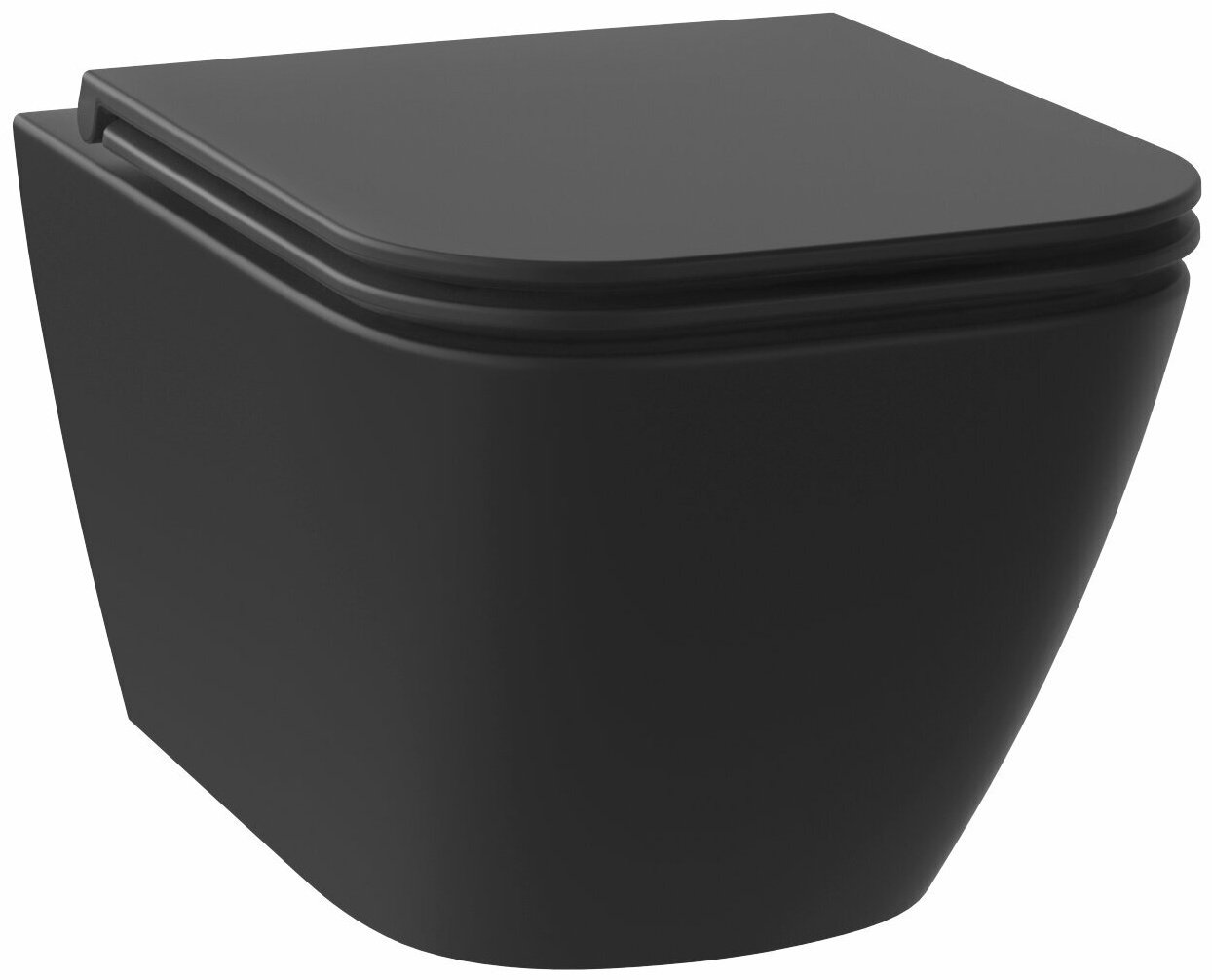 Унитаз Wellsee 182604001 Pure BY черный