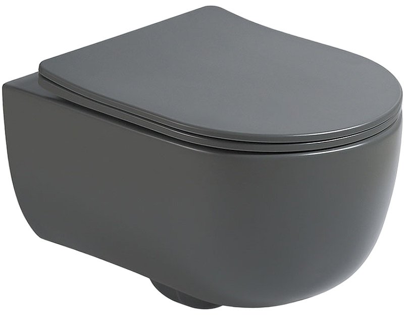 Унитаз Vincea VT1-34SMA серый