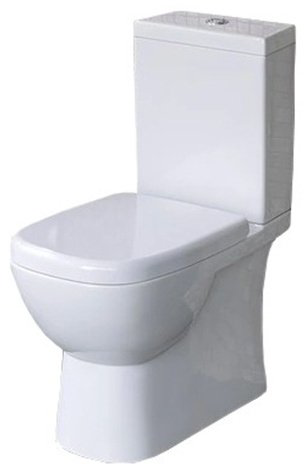 Унитаз Sanita Luxe Quadro SL DM белый