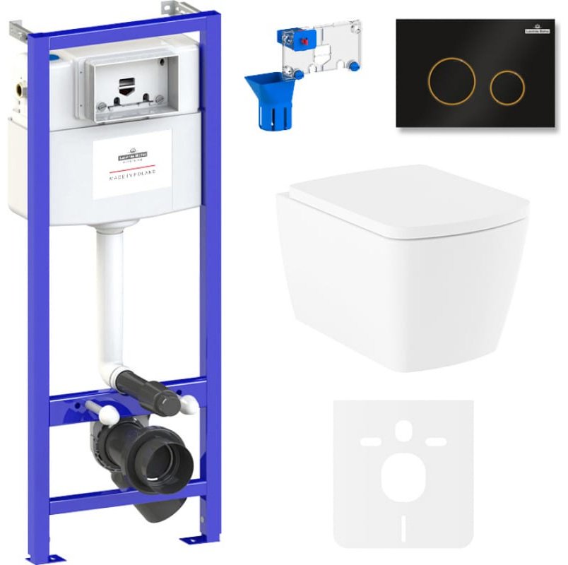 Унитаз Lavinia Boho 75110267 с инсталляцией белый