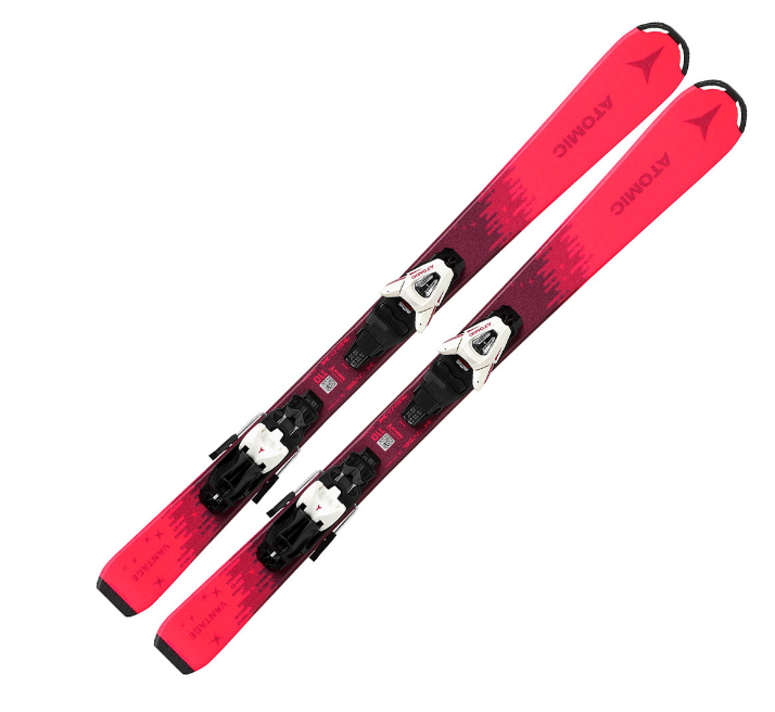 Лыжи Atomic детские Vantage girl 130-150+C5 GW130-150 красные