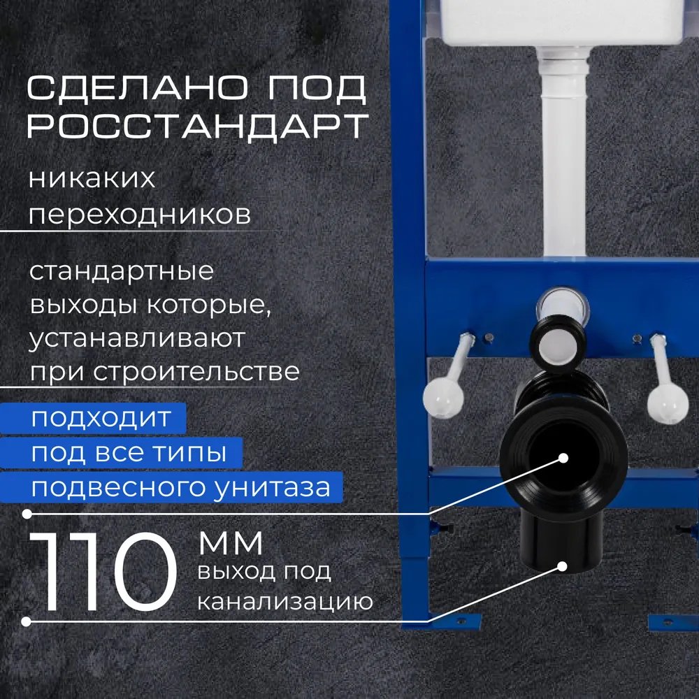 Унитаз Уклад с инсталляцией Petra белый купить,194600