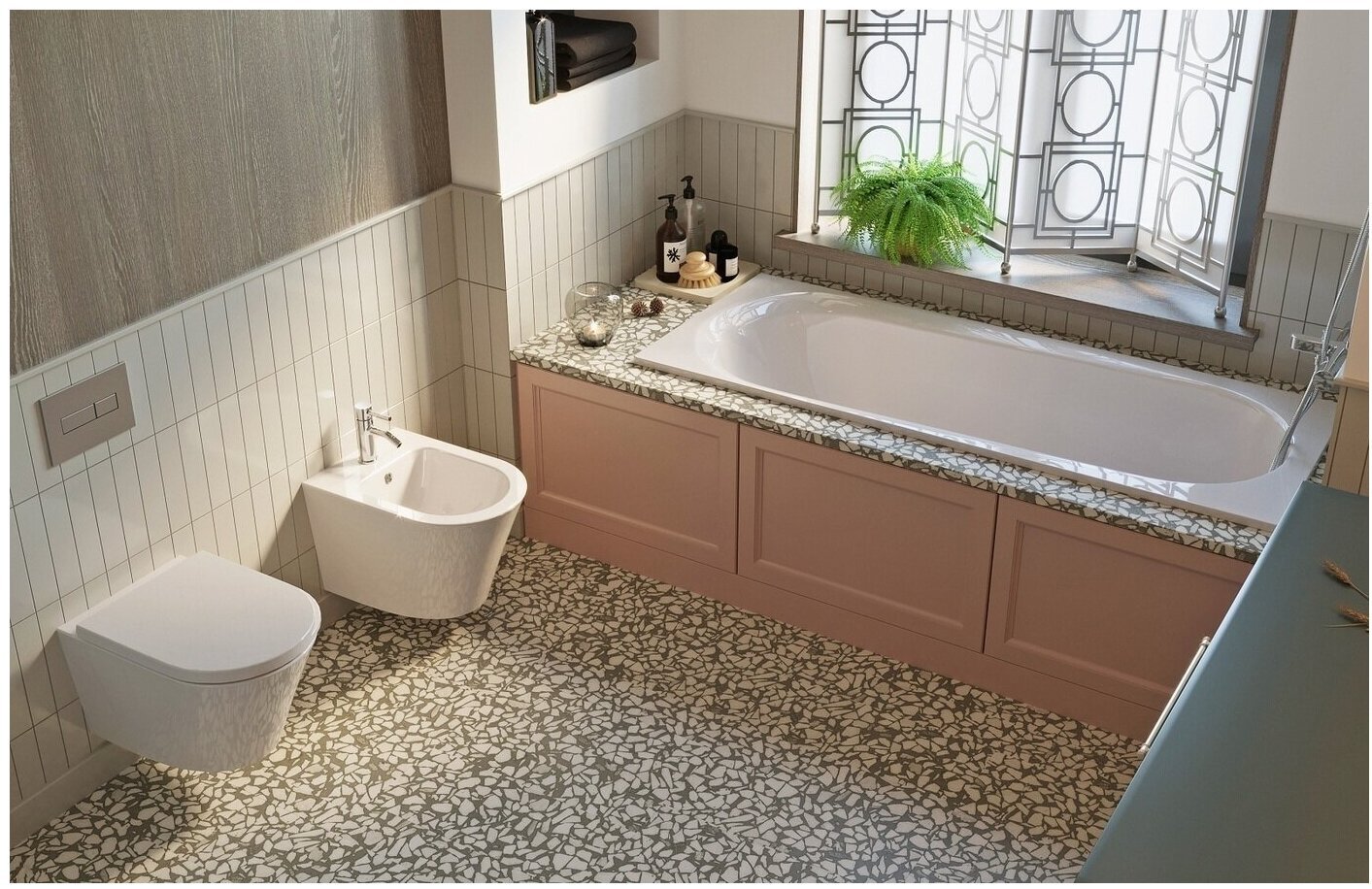 Lavinia Boho биде 33040060, санфарфор