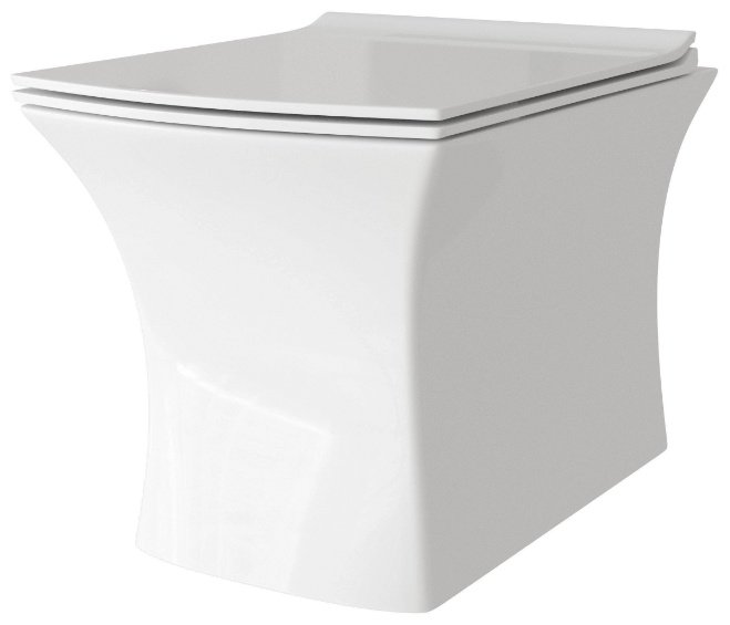 Унитаз Уклад 4461S с инсталляцией белый