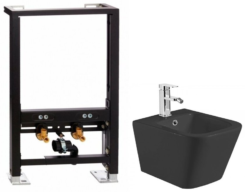 WeltWasser биде GELBACH 005 MT-BL, санфарфор