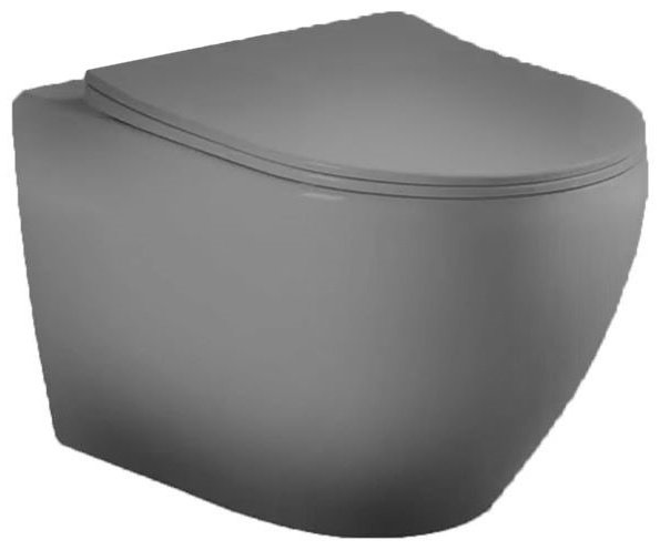 Унитаз ZT-1025A серый