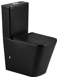 Унитаз-компакт WeltWasser WW Gelbach GELBACH 001 XL MT-BL черный