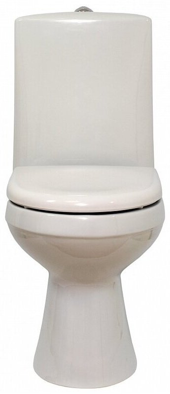Оскольская Керамика унитаз-компакт Леда ЛЮКС белый, санфарфор