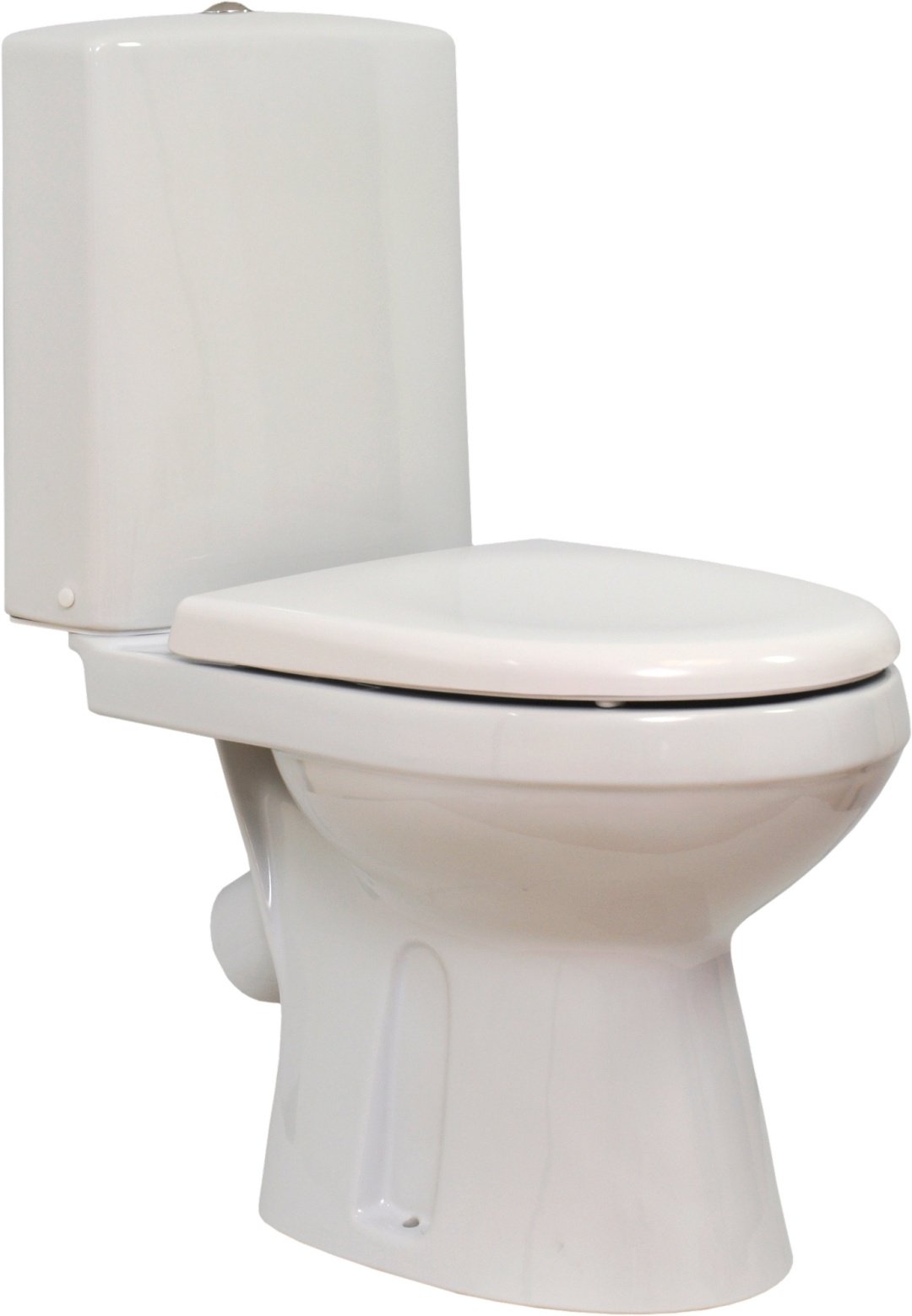 Оскольская Керамика унитаз-компакт Леда ЛЮКС белый, санфарфор