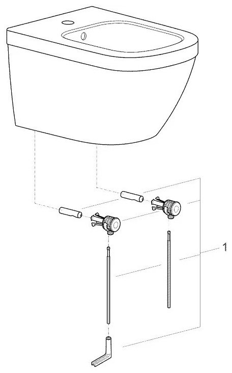 Биде Grohe Euro Ceramic 39208000 белое купить,NaN