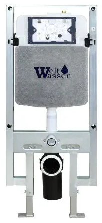 Унитаз WeltWasser AS497ST30 с инсталляцией черный купить,335500