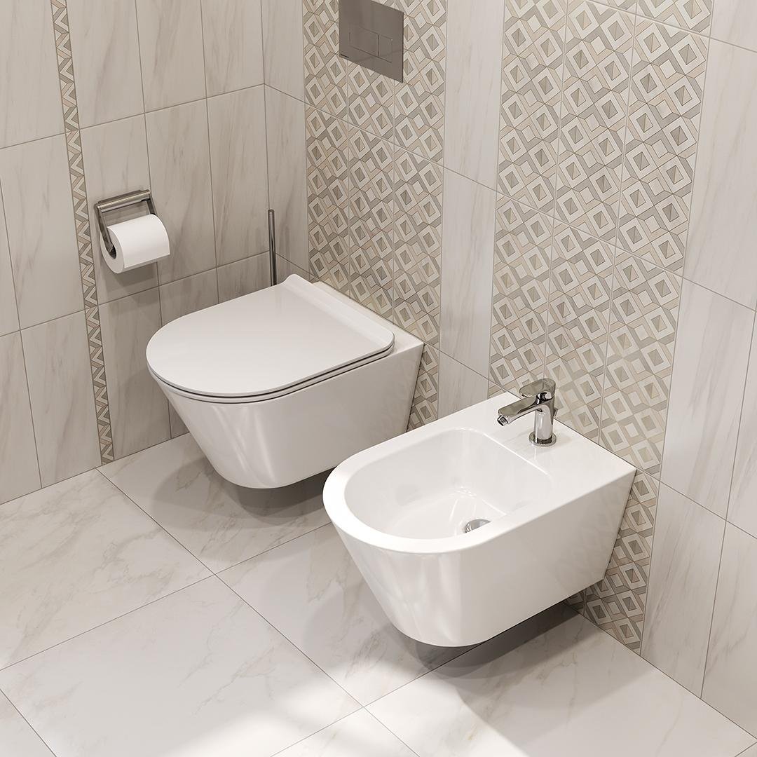 Унитаз Kerama Marazzi Plaza Modern белый купить,NaN