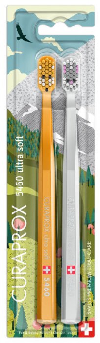 CURAPROX 5460 Ultra Soft зубная щетка ультрамягкая жесткость 2 шт