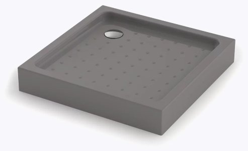 Душевой поддон KABINKA.KZ TZ52GR-100-C5 100x100 низкий