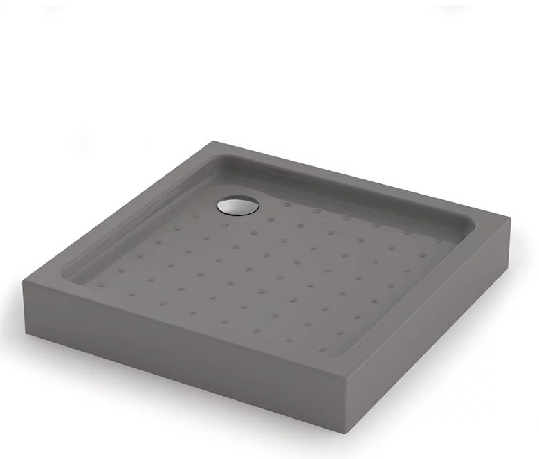 Душевой поддон KABINKA.KZ TZ52GR-80-C5 80x80 низкий