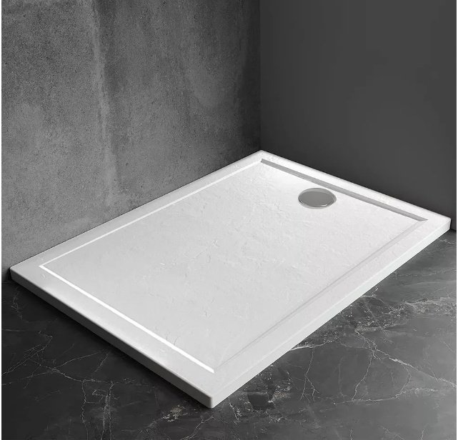 Душевой поддон KABINKA.KZ PT-W-8080-RU 80x80 низкий